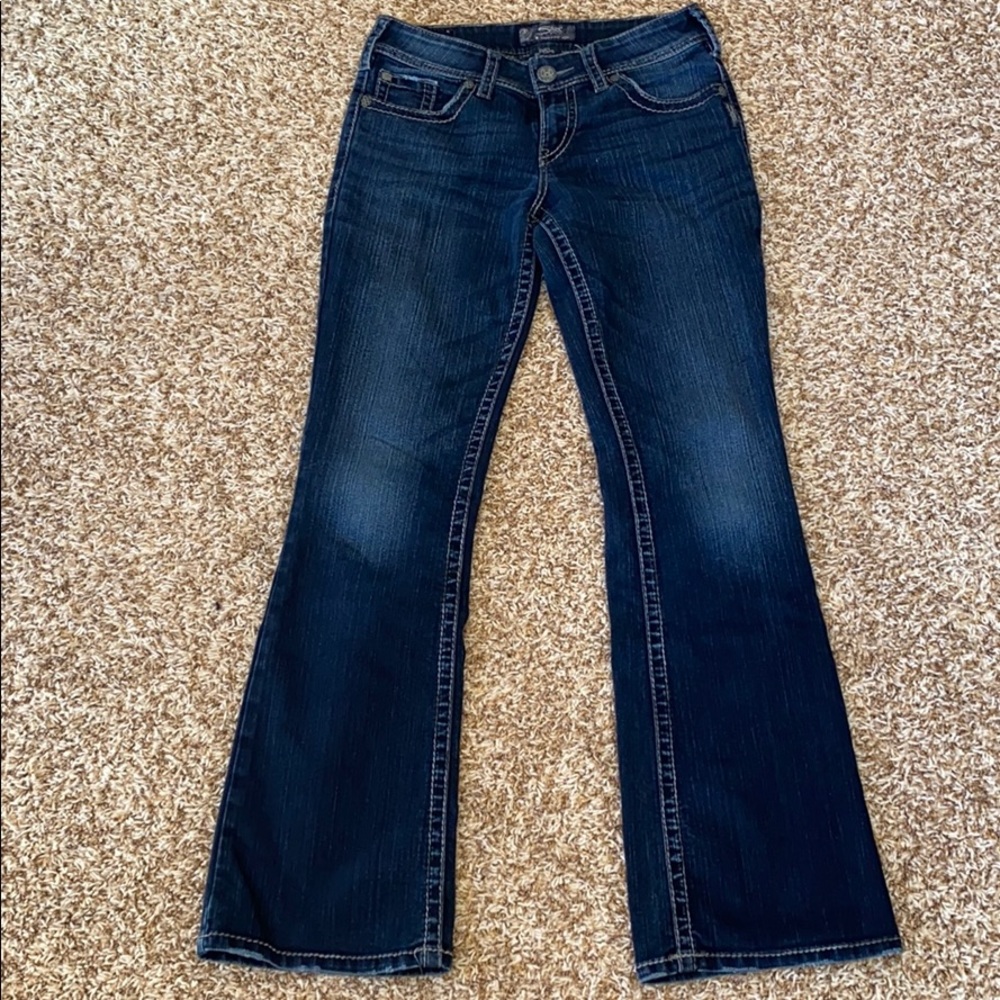 Silver jeans